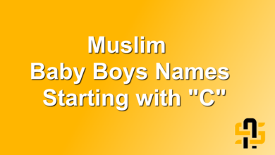 Muslim Baby Boy Names Starting with C