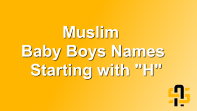 Muslim Baby Boy Names Starting with H