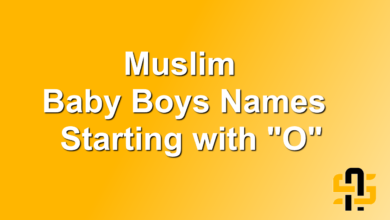 Muslim Baby Boys Names Starting with O