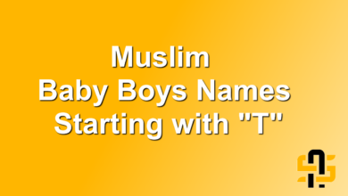Muslim Baby Boy Names Starting with T