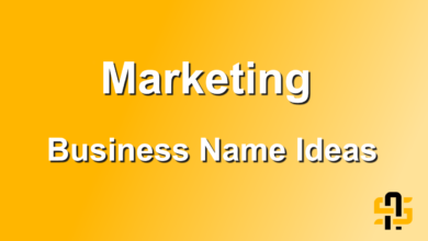 Marketing Business Name Ideas