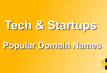 Tech & Startups Popular Domain Names