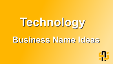 Technology Business Name Ideas