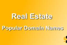 Real Estate Popular Domain Names