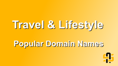 Travel & Lifestyle Popular Domain Names