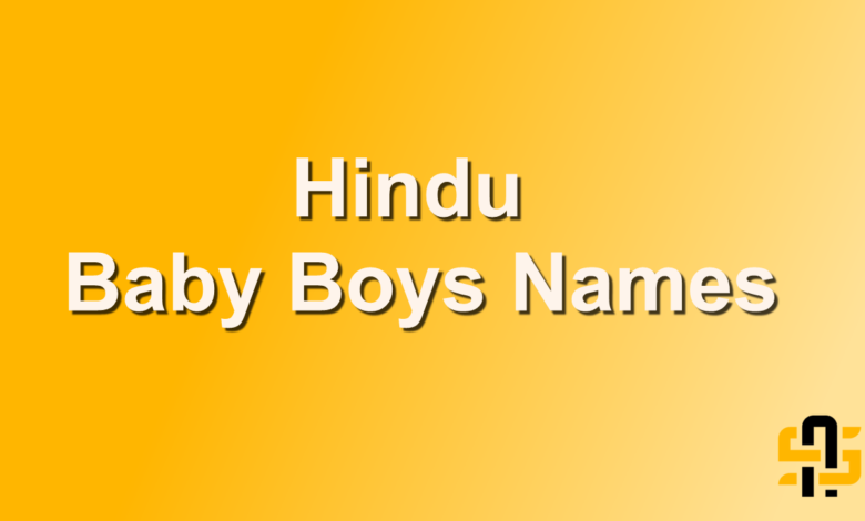 Hindu Baby Boys Names