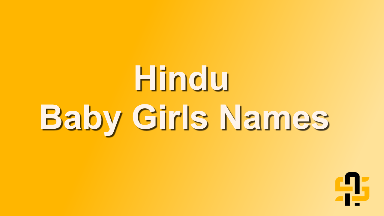 Hindu Baby Girls Names